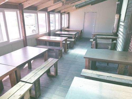 绿与蓝酒店 (Green and Blue Hotel) in 平昌