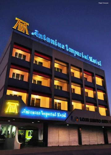 ทางเข้า, Antonius Imperial Hotel in ซานโตอันตานีโอ เด เจซูส