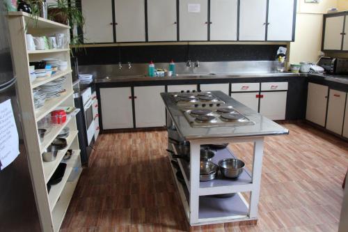 кухня, Chalet Backpackers in Данідін