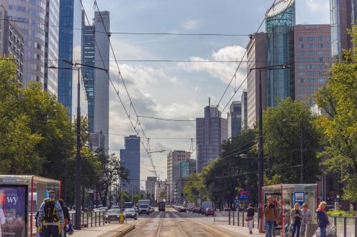 Warsaw Centrum Krochmalna 9th Floor Panoramic View by PolandBnB, Varšava (fotografie 8)