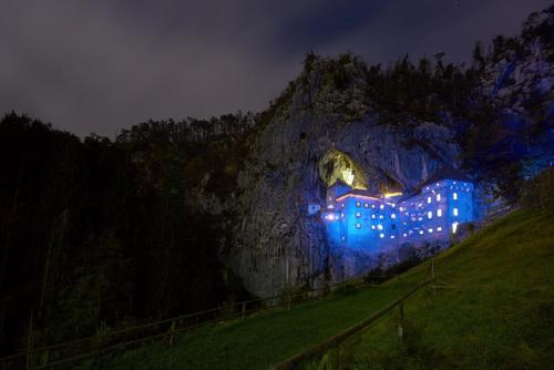 Nearby attraction, City center blue sky house in Postojna
