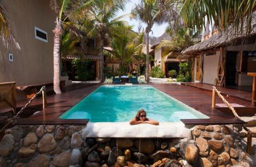 Peldbaseins, Aamori Boutique Hotel (Only Adults) in San Agustinillo