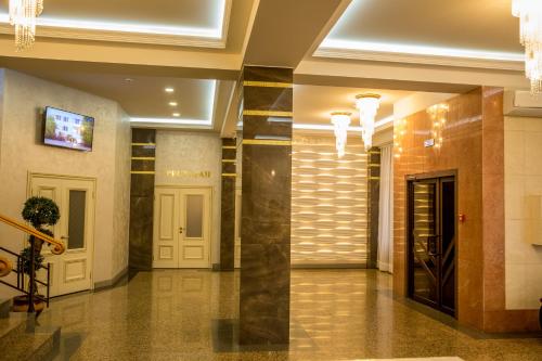Lobby, Hotel Central (Vostok) in Birobidzhan