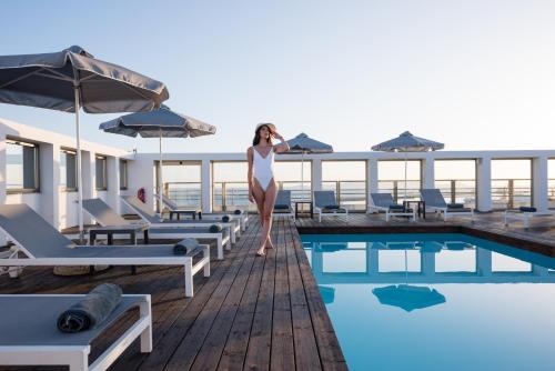 Bazen, Aquila Atlantis Hotel in Otok Kreta