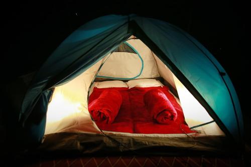1 double bed