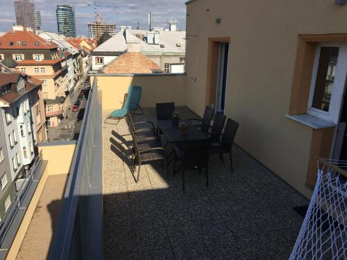 Bratislava on the palm