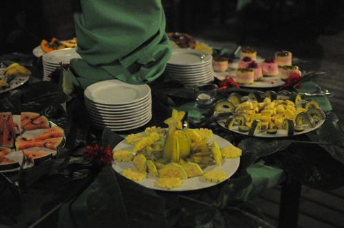 Restaurante, Hotel Praia Inhame Ecolodge in Avenida Água Grande