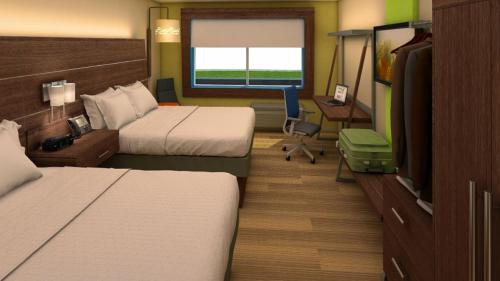 2 twin beds