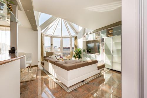 Panorama Dream Home w 3BDR, AC, Garage, Budapešť (fotografie 6)