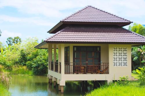 Garden, Lantala Residence in Khok Kloy