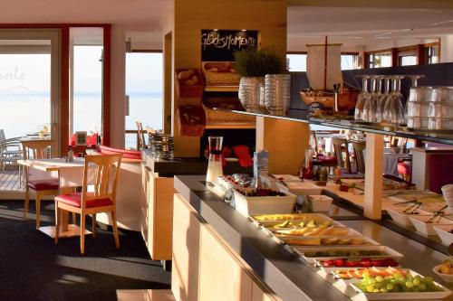 Ételek és italok, Strandhaus Eberle in Immenstaad am Bodensee