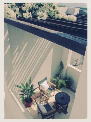 balkon/terras, Andavelo House in Lamu
