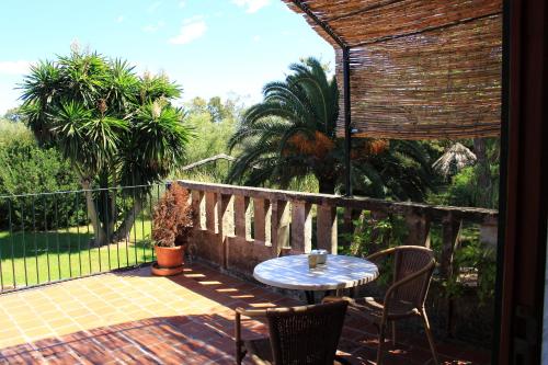 balkon/terras, Petit Hotel Es Figueral in Campos