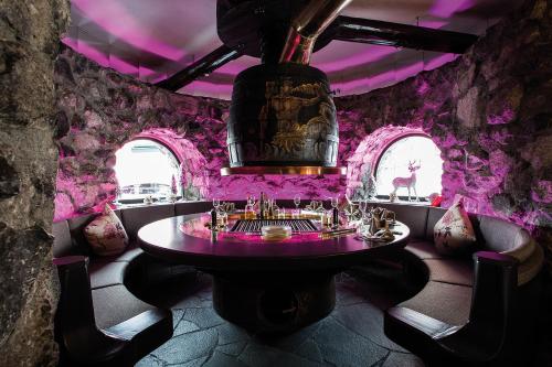 Wellnesshotel ...liebes Rot-Fluh - 레스토랑