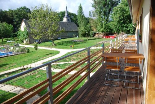 Balkons/terase, Le Relais du Hibou in Vittefleur
