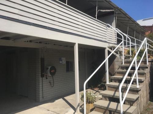 Entrance, Tomaree Lodge in Port Stephens