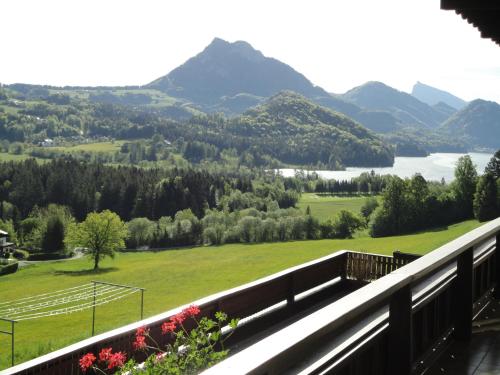 Kilátás, Bauernhof Strumegg in Hof Bei Salzburg