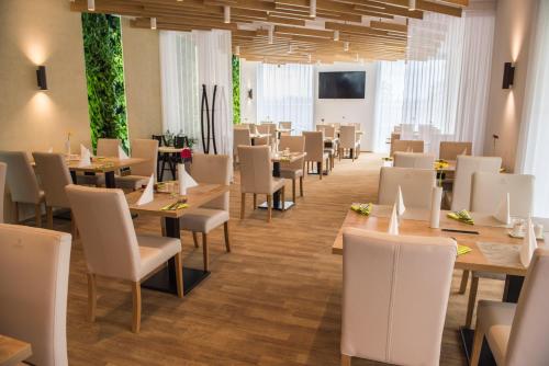 ห้องอาหาร, Penzion Zahradni in เชสกา สกาลิซ