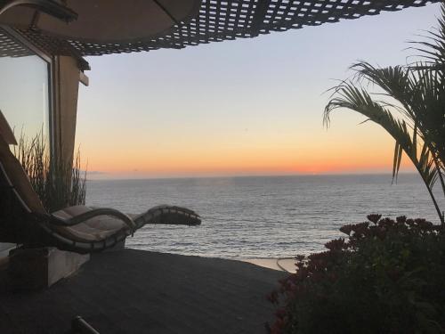 Uitzicht, Pacificsunset Renaca in Renaca Beach