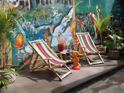 Ngoại cảnh khách sạn, Hostal Mochilas in Granada
