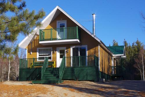Kilátás, Club Tadoussac in Sacré-Coeur (QC)