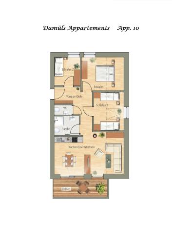 Apartment with Balcony 10