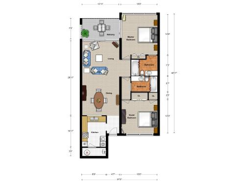 Amelia Island Oceanfront 2 Master Suites - image 2