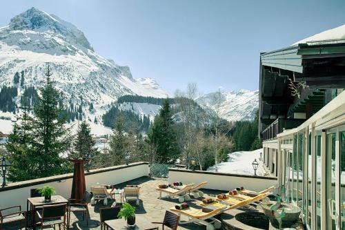 Étterem, Hinterwies – Ski In / Lodge / Dine in Lech Városközpont