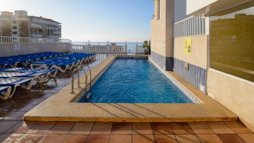 Uitzicht, Hotel Avenida in Benidorm