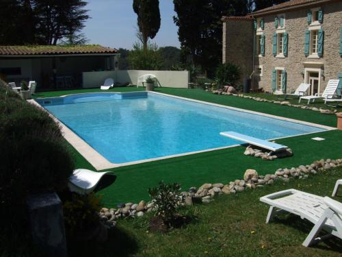 Viesnīcas āriene, Domaine Saint Andrieu in Ladern-sur-Lauquet