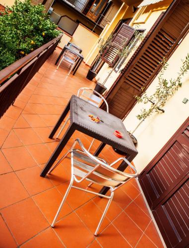 Erkély/terasz, Hotel Villa Il Castagno in Campo di Marte