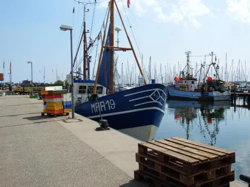 Schlei Idyll in Maasholm-Bad, Deutschland