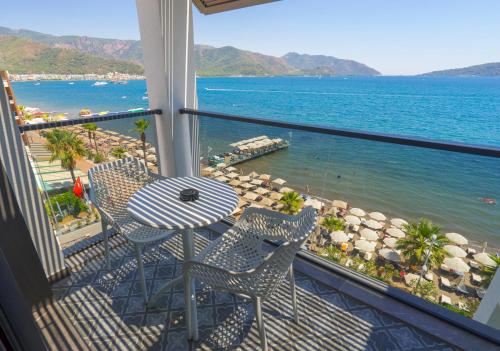 Varanda/terraço, Marmaris Beach Hotel in Marmaris