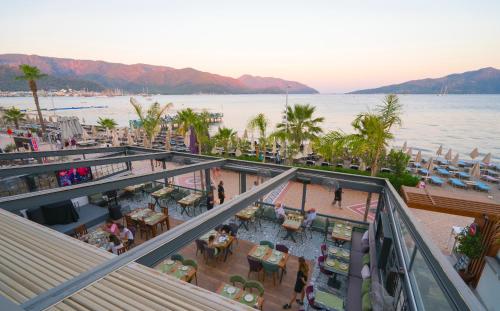 Restaurante, Marmaris Beach Hotel in Marmaris