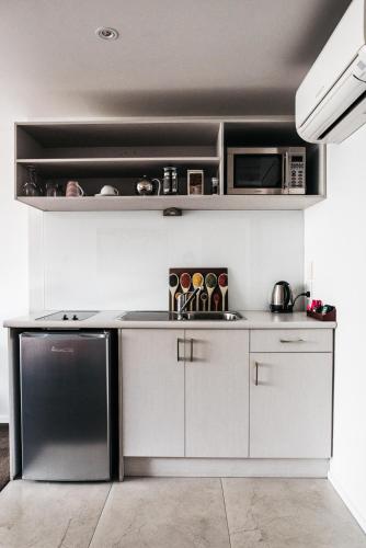 Konyha, The Grange Boutique Motel near Hagley park