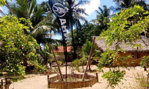 Utsikt, Margarita Village Kite surfing school Sri Lanka in Kalpitiya