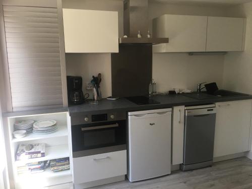 Kitchen, villa tsetse in Saint Martin