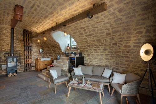 Bar/lounge, Burggarten Appartements Neuleiningen in Neuleiningen