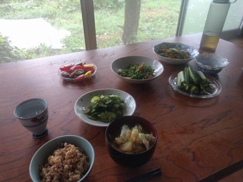 Tomo's hut in Japanese old style Matsumoto