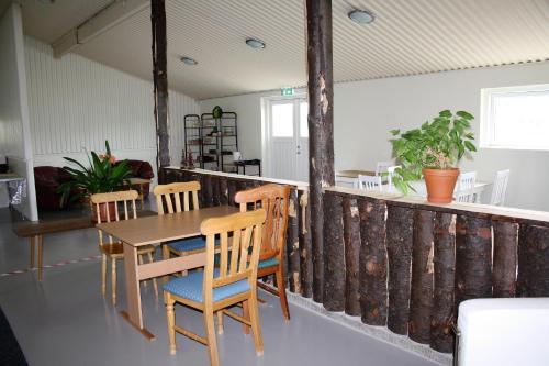 salon détente/TV commun, Kaldbakur Guesthouse in Holta- og Landasveit