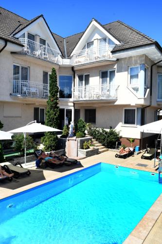 Rõdu/terrass, Hotel Diana in Siofok