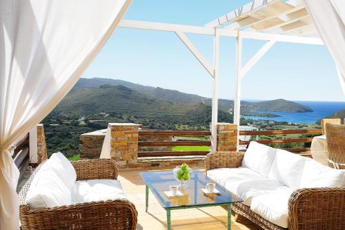 Rõdu/terrass, Heliades Villas in Gavrion