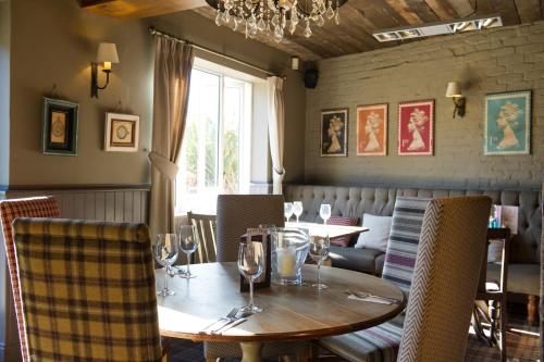 Restaurant, The Calverley Arms by Innkeeper's Collection in Leeds Bradford Airport and Nearby