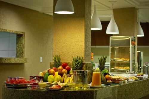 Restaurant, Hotel Saron in Luziânia