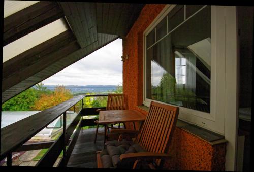 Balcony/terrace, Cozy Gardens Apartments in Prague in Zbraslav