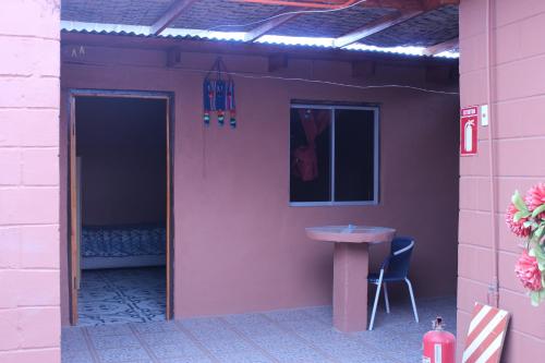 Balkon/teras, Hostal Tuyasto in San Pedro De Atacama Kent Merkezi