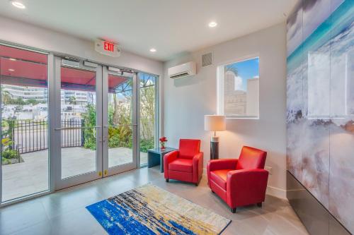 ล็อบบี้, Costa Norte Boutique Hotel Miami Beach in ไมอามี่ บีช (FL)