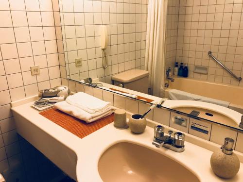 Bathroom, Hotel Granmirage in Asahi