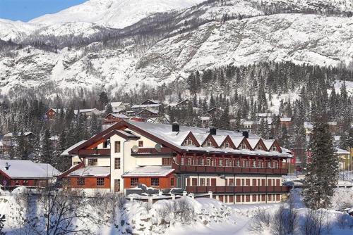 Bejárat, Fanitullen Apartments in Hemsedal