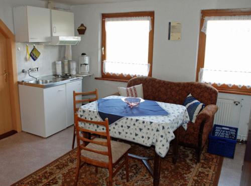 مطبخ, Ferienwohnungen an der Muehle Fami in أوستسيباد سيللين